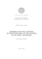 prikaz prve stranice dokumenta GENOMIKA I OSOBITOSTI PONAVLJAJUĆIH DNA ŠKOLJKAŠA IZ PORODICE OSTREIDAE