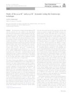 prikaz prve stranice dokumenta Study of the p–p–K+ and p–p–K- dynamics using the femtoscopy technique