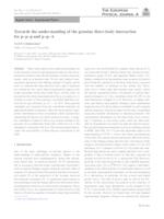 prikaz prve stranice dokumenta Towards the understanding of the genuine three-body interaction for p–p–p and p–p–$$\Lambda $$