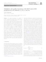 prikaz prve stranice dokumenta Multiplicity and rapidity dependence of K*(892)^0 and φ(1020) production in p–Pb collisions at √sNN = 5.02 TeV