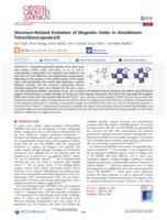 prikaz prve stranice dokumenta Structure-Related Evolution of Magnetic Order in Anisidinium Tetrachlorocuprates(II)