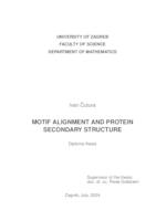 prikaz prve stranice dokumenta Motif alignment and protein secondary structure