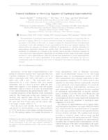 prikaz prve stranice dokumenta Tomasch Oscillations as Above-Gap Signature of Topological Superconductivity