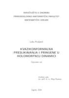 prikaz prve stranice dokumenta Kvazikonformalna preslikavanja i primjene u holomorfnoj dinamici