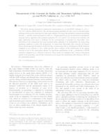 prikaz prve stranice dokumenta Measurement of the groomed jet radius and momentum splitting fraction in pp and Pb-Pb collisions at √sNN=5.02 TeV