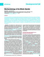 prikaz prve stranice dokumenta Mechanobiology of the Mitotic Spindle