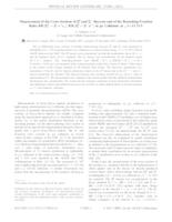 prikaz prve stranice dokumenta Measurement of the Cross Sections of Ξc0 and Ξc+ Baryons and of the Branching-Fraction Ratio BR(Ξ0c→Ξ−e+νe)/BR(Ξc0→Ξ−π+) in pp collisions at 13 TeV