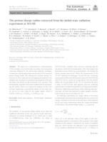 prikaz prve stranice dokumenta The proton charge radius extracted from the initial-state radiation experiment at MAMI