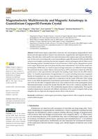 prikaz prve stranice dokumenta Magnetoelectric Multiferroicity and Magnetic Anisotropy in Guanidinium Copper(II) Formate Crystal