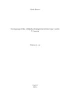 prikaz prve stranice dokumenta Sociogeografska obilježja i mogućnosti razvoja Grada Vrbovca