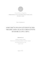 prikaz prve stranice dokumenta Simetrični poliini izvedeni iz bis-triarilamina kao fluorescentni senzori za DNA i RNA