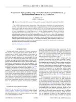 prikaz prve stranice dokumenta Measurements of jet quenching using semi-inclusive hadron+jet distributions in pp and central Pb-Pb collisions at √sNN = 5.02 TeV