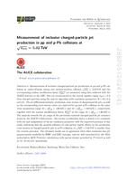 prikaz prve stranice dokumenta Measurement of inclusive charged-particle jet production in pp and p-Pb collisions at √sNN=5.02 TeV