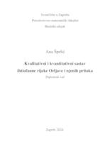 prikaz prve stranice dokumenta Kvalitativni i kvantitativni sastav ihtiofaune rijeke Orljave i njenih pritoka