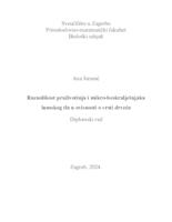 prikaz prve stranice dokumenta Raznolikost praživotinja i mikro-beskralješnjaka šumskog tla u ovisnosti o vrsti drveća