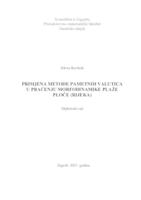 prikaz prve stranice dokumenta Primjena metode pametnih valutica u praćenju morfodinamike plaže Ploče (Rijeka)