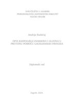 prikaz prve stranice dokumenta Opis raspodjele kvarkova i gluona u protonu pomoću gausijanskih procesa