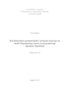 prikaz prve stranice dokumenta Karakteristike geomaterijala i procjena utjecaja na okoliš Županijskog centra za gospodarenje otpadom Marišćina