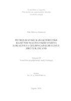 prikaz prve stranice dokumenta Petrografske karakteristike bazičnih magmatskih stijena lokaliteta Geldingadalir i Litli-Hrútur, Island