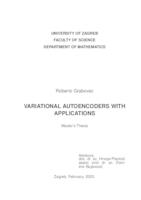 prikaz prve stranice dokumenta Variational autoencoders with applications