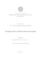 prikaz prve stranice dokumenta Strategije sinteze i biološka aktivnost Sertralina