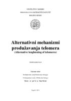 prikaz prve stranice dokumenta Alternativni mehanizmi produžavanja telomera
