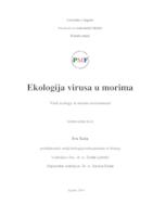 prikaz prve stranice dokumenta Ekologija virusa u morima