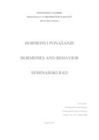 prikaz prve stranice dokumenta Hormoni i ponašanje