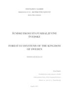 prikaz prve stranice dokumenta Šumski ekosustavi Kraljevine Švedske