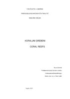 prikaz prve stranice dokumenta Koraljni grebeni