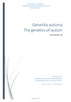 prikaz prve stranice dokumenta Genetika autizma