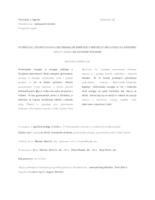 prikaz prve stranice dokumenta Potencijal iskorištavanja geotermalne energije u Republici Hrvatskoj na primjeru Bjelovarsko-bilogorske županije