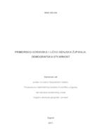 prikaz prve stranice dokumenta Primorsko-goranska i Ličko-senjska županija: demografska stvarnost