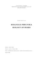 prikaz prve stranice dokumenta Biologija perunika
