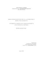 prikaz prve stranice dokumenta Mehanizmi rezistencije na antibiotike u roda Pseudomonas
