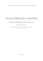 prikaz prve stranice dokumenta Virusi bakterija u morima