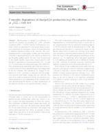 prikaz prve stranice dokumenta Centrality dependence of charged jet production in p–Pb collisions at √sNN = 5.02 TeV
