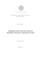 prikaz prve stranice dokumenta Promjene vegetacije na području središnje Hrvatske tijekom holocena