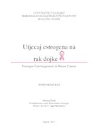 prikaz prve stranice dokumenta Utjecaj estrogena na rak dojke