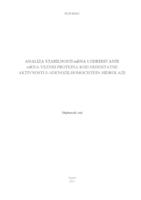 prikaz prve stranice dokumenta Analiza stabilnosti mRNA i određivanje mRNA-veznih proteina kod nedostatne aktivnosti S-adenozilhomocistein-hidrolaze