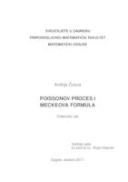 prikaz prve stranice dokumenta Poissonov proces i Meckeova formula