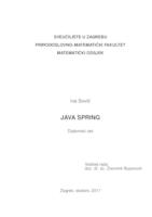 prikaz prve stranice dokumenta Java Spring
