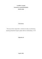 prikaz prve stranice dokumenta Utjecaj povišene temperature i izloženosti zraku na endemskog špiljskog školjkaša Congeria jalzici (Morton & Bilandžija, 2013)