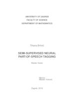 prikaz prve stranice dokumenta Semi-supervised neural part-of-speech tagging