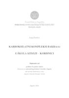 prikaz prve stranice dokumenta Karboksilatni kompleksi bakra(II).  E-škola kemije - korisnici