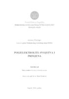 prikaz prve stranice dokumenta Polielektroliti: svojstva i primjena