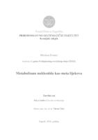 prikaz prve stranice dokumenta Metabolizam nukleotida kao meta lijekova