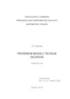 prikaz prve stranice dokumenta Prošireni modeli teorije skupova