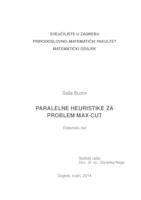 prikaz prve stranice dokumenta Paralelne heuristike za problem max-cut