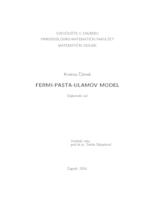 prikaz prve stranice dokumenta Fermi-Pasta-Ulamov model